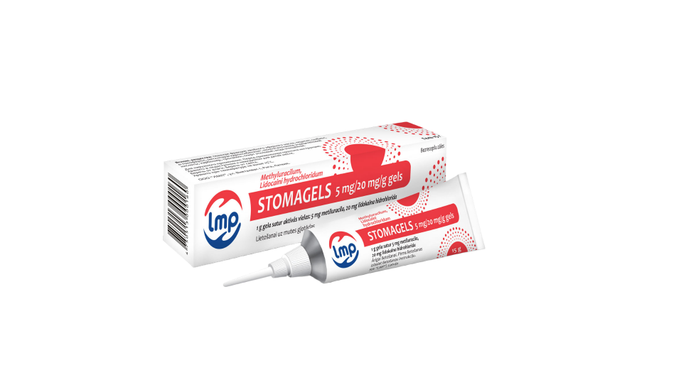 STOMAGELS 5 mg/20 mg/g gels