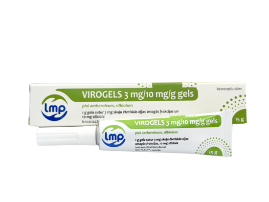 VIROGELS 3 mg/ 10 mg/g gels