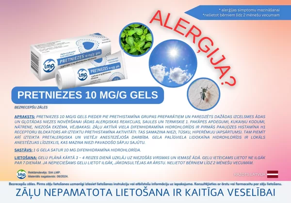 Bezrecepšu zāles